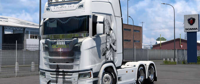Trucks A Plague Tale Innocence Skin Eurotruck Simulator mod