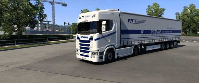 Trucks F.A. Transport Combo Skin  Eurotruck Simulator mod