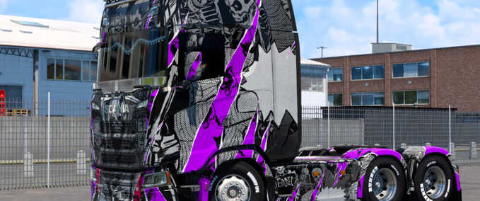 Trucks Scania Watch Dogs 2 Hack Program Skin  Eurotruck Simulator mod