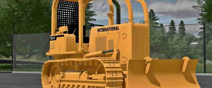 IHC International TD8E Landwirtschafts Simulator mod