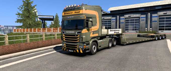 Trucks Dornbierer Staad AG Skin  Eurotruck Simulator mod