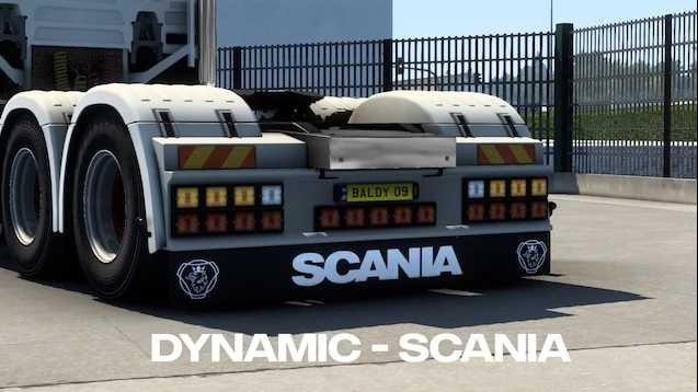 Truck Dynamic Mudflaps - Thumbnail 1