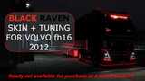 Volvo FH16 2012 Black Raven – Skin + Tuning  Mod Thumbnail