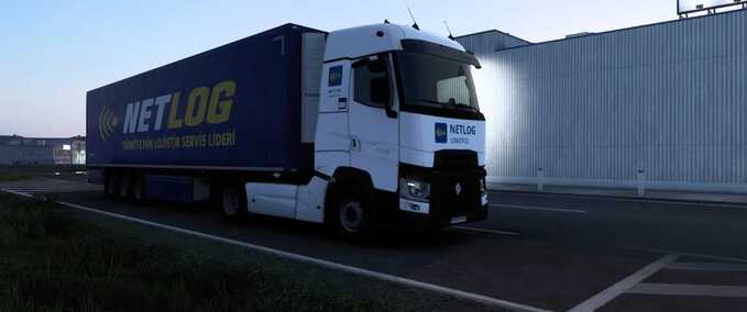 Trucks Netlog Logistics SCSbox Eurotruck Simulator mod