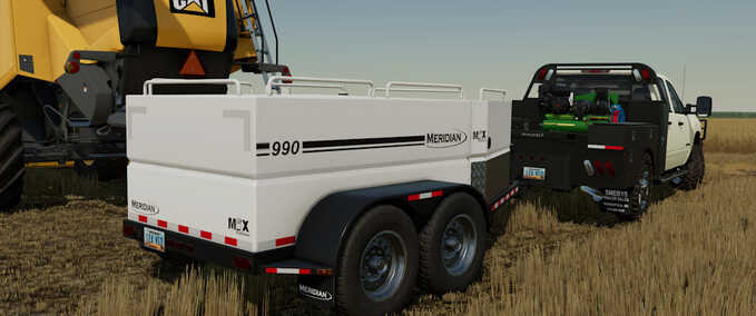 Anhänger Meridian 990 Fuel Trailer Landwirtschafts Simulator mod
