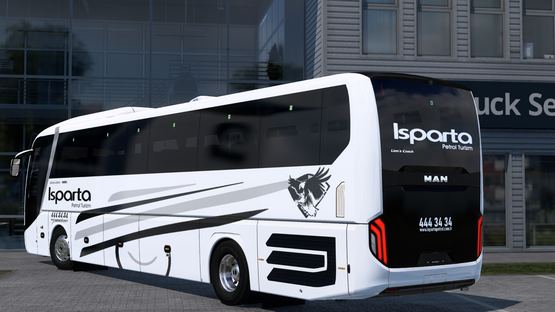 MAN LIONS COACH Isparta Petrol Turizm Kaplaması - Thumbnail 1