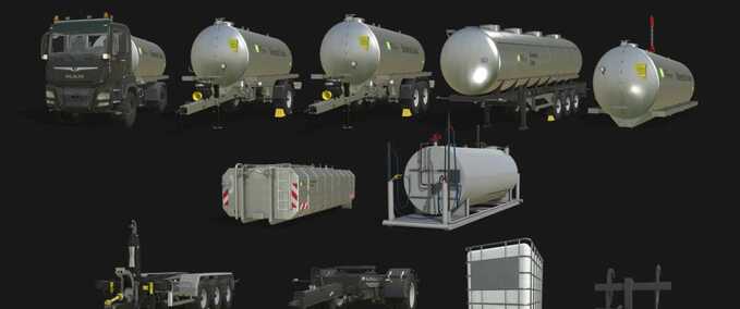 Güllefässer LSFM Universal Tank Pack Landwirtschafts Simulator mod