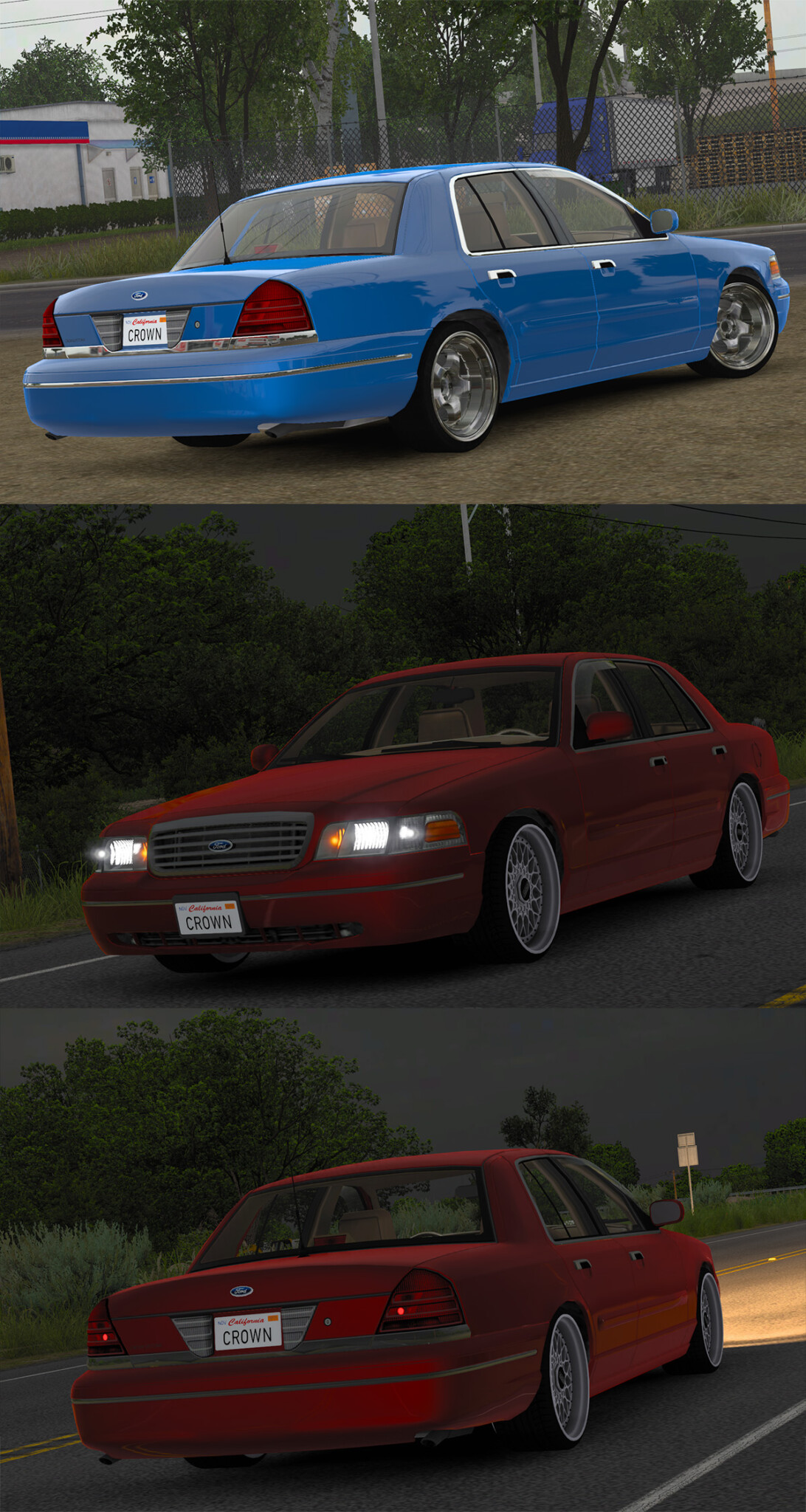 [ATS] Ford Crown Victoria v1.2 by Metehan BİLAL (1.38.x) thumbnail 2