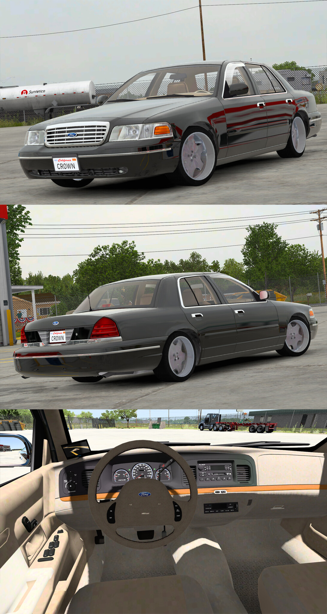 [ATS] Ford Crown Victoria v1.2 by Metehan BİLAL (1.38.x) - Thumbnail 1
