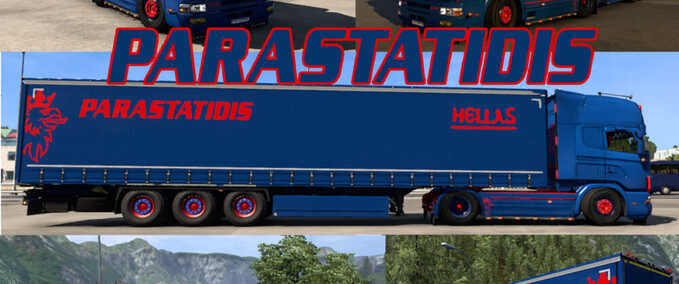Trucks Parastatidis Skin Pack Eurotruck Simulator mod