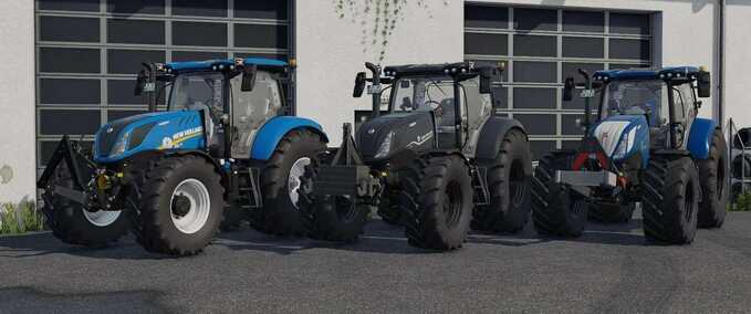 Traktoren Serie New Holland T6 Landwirtschafts Simulator mod