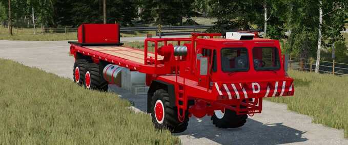 LKWs Commander Bed Truck und Stützkufe Landwirtschafts Simulator mod
