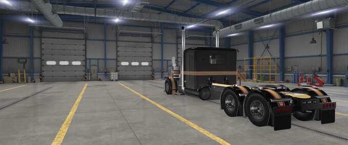 Skins Pinga Pete Skin Black American Truck Simulator mod