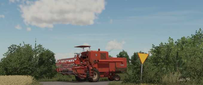 Selbstfahrer Bizon Z050/56 Landwirtschafts Simulator mod