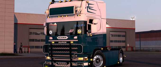 Trucks Scania 144L 530 French Style by XBX  Eurotruck Simulator mod