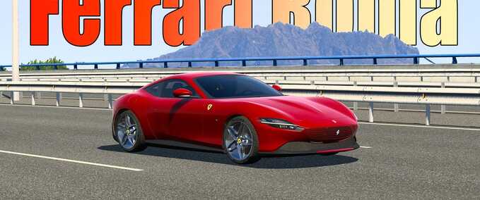 Trucks [ATS] Ferrari Roma 2021  American Truck Simulator mod