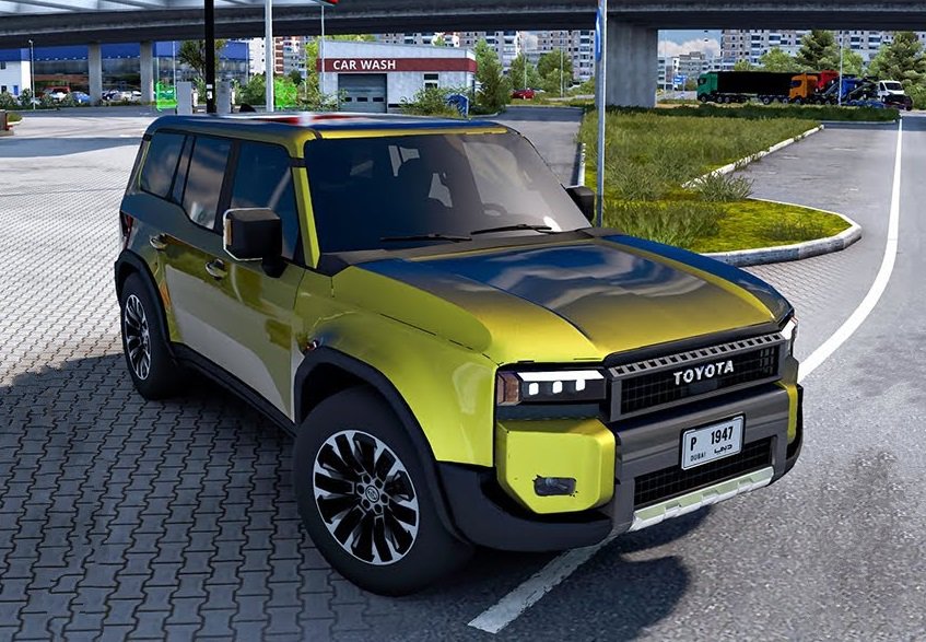 [ATS] Toyota Land Cruiser Prado 2024 (1.48.x) thumbnail 6
