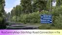 RusCentryMap-SibirMap Road Connection