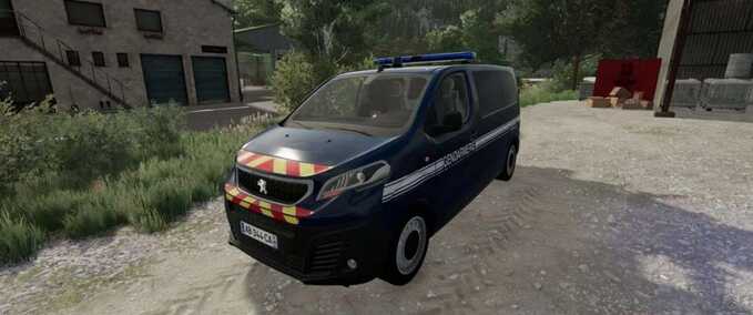 PKWs Peugeot Expert Gendarmerie Landwirtschafts Simulator mod