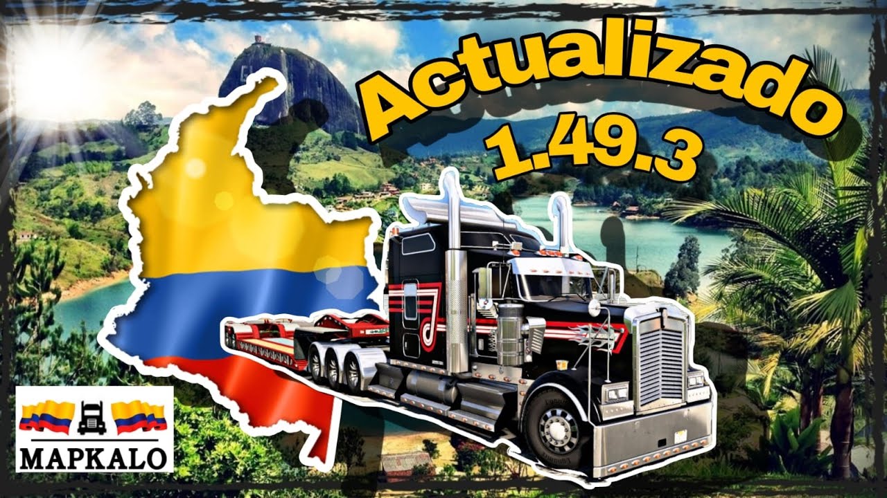 [ATS] NEW COLOMBIA MAP MOD 2020 1.36 - 1.37 - Thumbnail 1