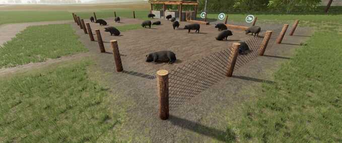 Tierställe Brasilianisches Schweinestall Landwirtschafts Simulator mod