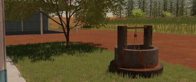 Platzierbare Objekte Brunnen Landwirtschafts Simulator mod