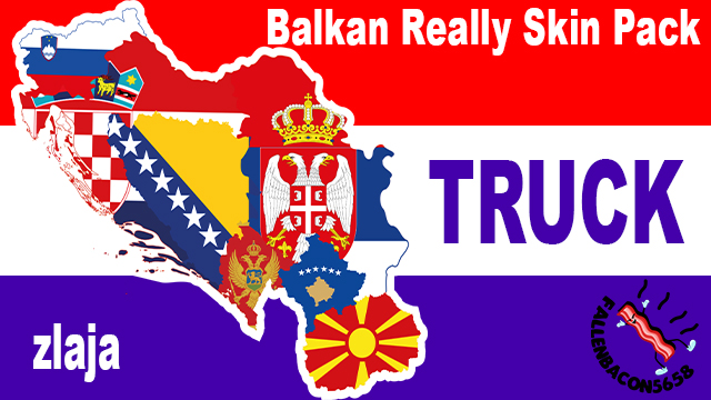 Balkan Skin Pack TRUCK by zlaja - Thumbnail 1