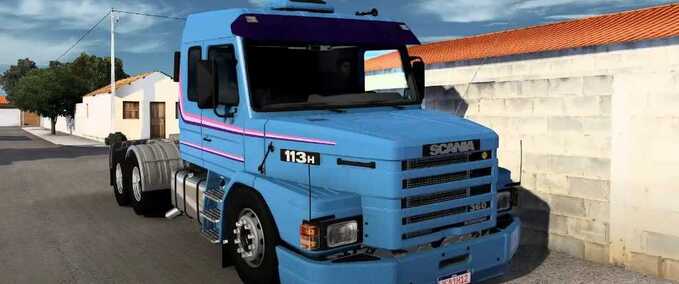 Trucks Scania 113  Eurotruck Simulator mod