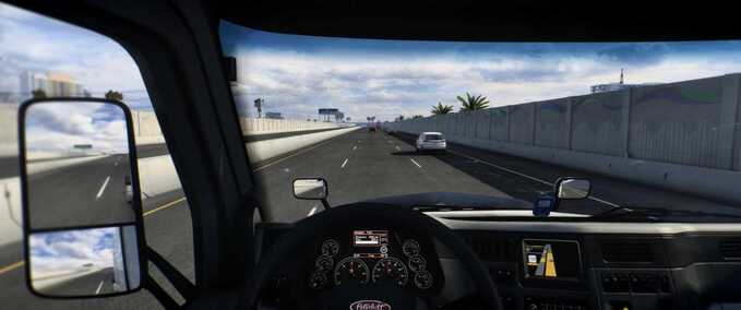 Trucks Scratches on Windshield  Eurotruck Simulator mod