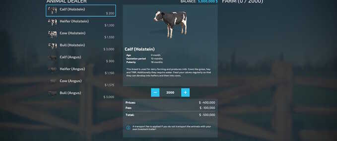 Gameplay Maximales Einkaufslimit Für Tiere Erhöhen Landwirtschafts Simulator mod