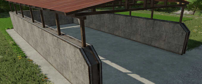 Bunkersilo Mit Dach Mod Image