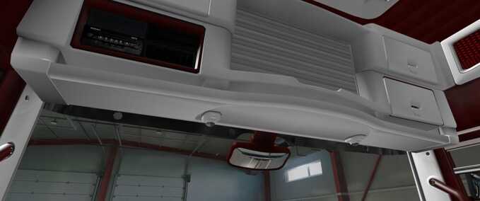 Trucks Renault Magnum Bordo - White Interior Eurotruck Simulator mod