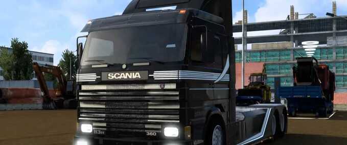 Trucks Scania 113HLL / Bicuda / Frontal Eurotruck Simulator mod