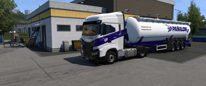 Trucks PañalonTrasporti Combo Skin  Eurotruck Simulator mod