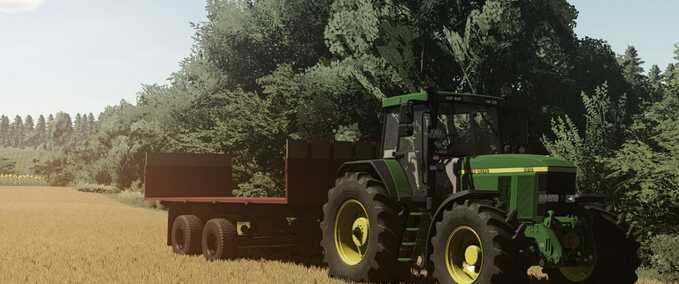 Ballentransport PTS 9 Plattform Landwirtschafts Simulator mod