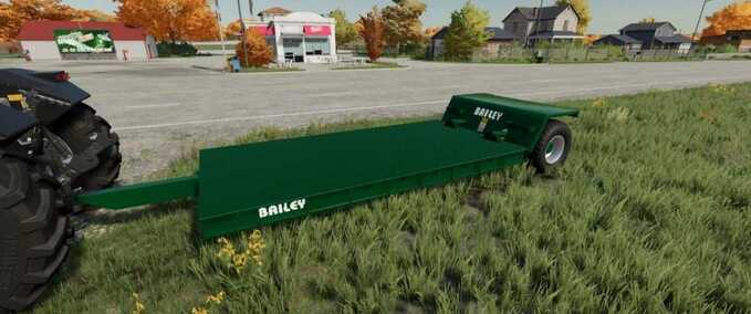 Auflieger Bailey DropBed Landwirtschafts Simulator mod