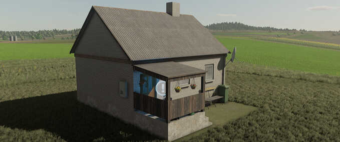 Gebäude Kleines Polnisches Holzhaus Landwirtschafts Simulator mod