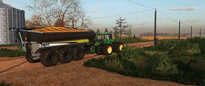 Überladewagen Lizard Field Floater 7 Grain Cart Landwirtschafts Simulator mod