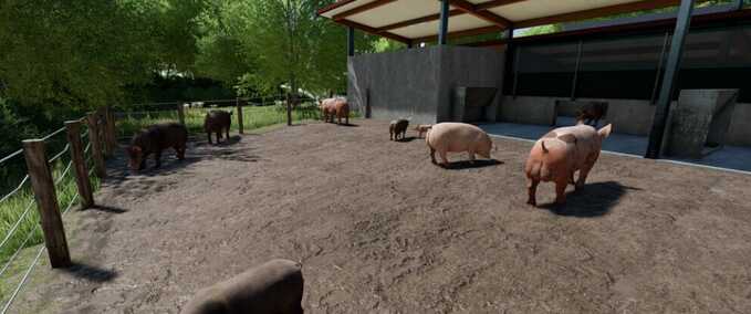Gameplay Erweitertes Tier System Landwirtschafts Simulator mod