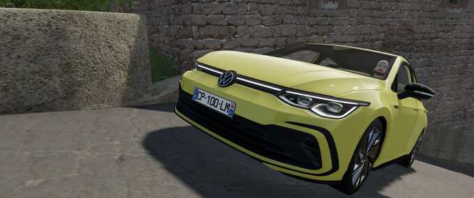 PKWs Volkswagen Golf 8 R-Line Landwirtschafts Simulator mod