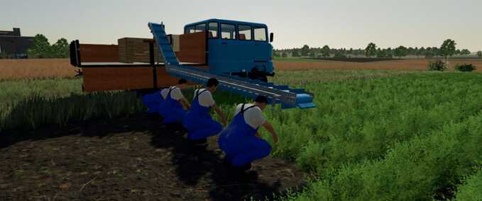 Selbstfahrer IFA W50 LF Harvester Brigade Landwirtschafts Simulator mod