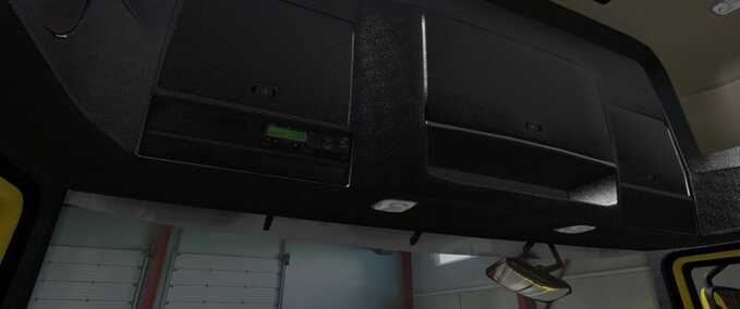 Trucks DAF XF105 Dark Interior Eurotruck Simulator mod
