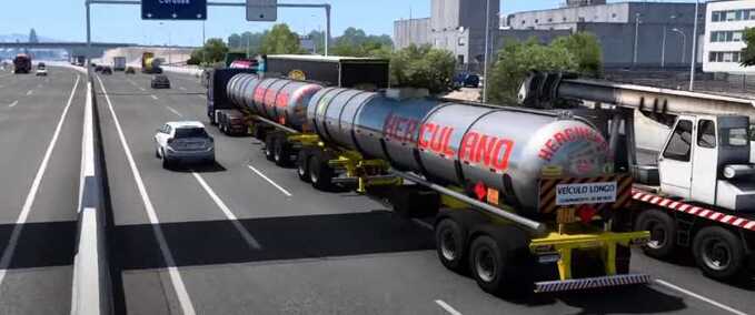 Trailer TANQUE BIAS  Eurotruck Simulator mod