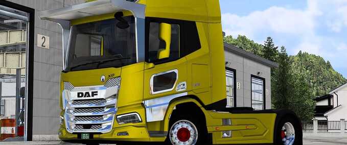 Trucks DAF XD Japanese Style Eurotruck Simulator mod