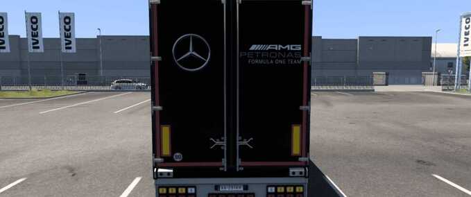 Trucks Mercedes AMG Skin – F1 Team 2024 Eurotruck Simulator mod