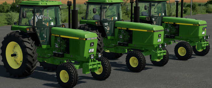 Traktoren John Deere 4×55 Serie Pack Landwirtschafts Simulator mod