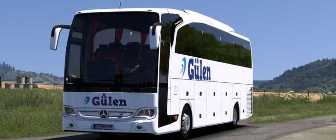 Trucks Travego SE 15 SHD 2015 Yozgat Gülen Turizm Skin Eurotruck Simulator mod