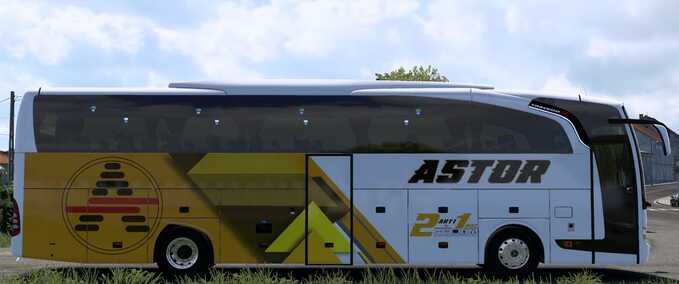 Trucks Travego 15SHD Astor Turizm Skin Eurotruck Simulator mod