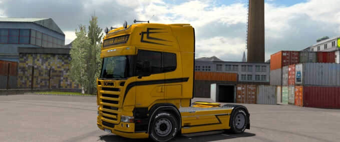 Trucks Scania RJL Stefan Elgers Skin  Eurotruck Simulator mod