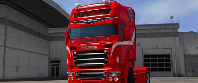Trucks Scania RJL El Classic Skin Eurotruck Simulator mod
